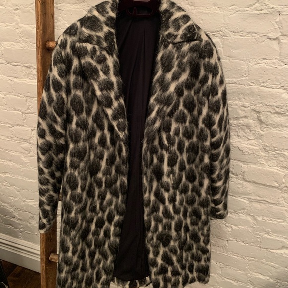 Authentic Gucci Animal Print Coat Size 38